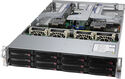 Supermicro Super Server 2U 620U-TNR noCPU(2)Scalable/TDP 270W/no DIMM(32)/ SATARAID HDD(4)LFF+8(SFF)/2x10GbE SFP+(with transceiver) /2x2000W
