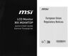 MSI PRO MP252 24.5 9S6-3PC4CT-018 MSI PRO MP252 24.5 9S6-3PC4CT-018