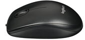Проводная оптическая мышь Logitech M100 Dark Grey (910-005006)