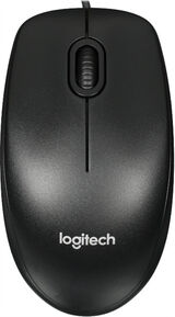 Проводная оптическая мышь Logitech M100 Dark Grey (910-005006)