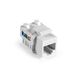 Exegate EX297341RUS Модуль-вставка Keystone Jack RJ-45 ExeGate KJ-8P8C-U-C5e-90-110 (Кат.5e, неэкранированная, 90 градусов, IDC 110)