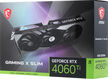 Видеокарта MSI PCI-E 4.0 RTX 4060 Ti GAMING X SLIM 8G NVIDIA GeForce RTX 4060TI 8Gb 128bit GDDR6 2670/18000 HDMIx1 DPx3 HDCP Ret