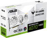 Видеокарта Asus PCI-E 4.0 TUF-RTX4070TIS-O16G-BTF-WHITE NVIDIA GeForce RTX 4070TI Super 16Gb 256bit GDDR6X 2640/21000 HDMIx2 DPx3 HDCP Ret Видеокарта Asus PCI-E 4.0 TUF-RTX4070TIS-O16G-BTF-WHITE NVIDIA GeForce RTX 4070TI Super 16Gb 256bit GDDR6X 2640/21000 HDMIx2 DPx3 HDCP Ret