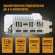 Видеокарта Asus PCI-E 4.0 TUF-RTX4070TIS-O16G-BTF-WHITE NVIDIA GeForce RTX 4070TI Super 16Gb 256bit GDDR6X 2640/21000 HDMIx2 DPx3 HDCP Ret Видеокарта Asus PCI-E 4.0 TUF-RTX4070TIS-O16G-BTF-WHITE NVIDIA GeForce RTX 4070TI Super 16Gb 256bit GDDR6X 2640/21000 HDMIx2 DPx3 HDCP Ret