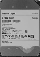 Western Digital
Жесткий диск WD SATA-III 22TB 0F48155 WUH722222ALE6L4 Server Ultrastar DC HC570 512E (7200rpm) 512Mb 3.5"