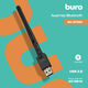 Адаптер USB Buro BU-BT50C BT5.0+EDR class 1 100м черный Адаптер USB Buro BU-BT50C BT5.0+EDR class 1 100м черный
