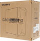 Корпус Gigabyte C301G черный без БП ATX 3x120mm 5x140mm 2xUSB3.0 audio bott PSU