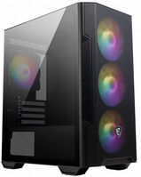 Корпус MSI MAG FORGE M100R черный без БП mATX 2x120mm 2xUSB2.0 1xUSB3.0 audio bott PSU 306-7G20R21-809