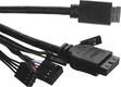 Корпус Deepcool CH360 черный без БП mATX 7x120mm 3x140mm 1xUSB3.0 audio bott PSU