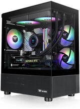 Корпус Thermaltake View 170 TG ARGB черный без БП mATX 5x120mm 2x140mm 1x200mm 2xUSB3.0 audio bott PSU CA-1Z4-00M1WN-00