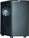 Корпус Zalman ZM-T4 Plus черный без БП mATX 6x120mm 1x140mm 1xUSB2.0 2xUSB3.0 audio bott PSU