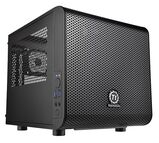 Корпус Thermaltake Core V1 черный без БП miniITX 2x80mm 1x120mm 1x140mm 2xUSB3.0 audio bott PSU CA-1B8-00S&nbsp;<img style='position: relative;margin:0' src='/image/only_to_order_edit.gif' alt='На заказ' title='На заказ' />