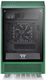 Корпус Thermaltake The Tower 100 Racing зеленый без БП miniITX 1x120mm 3x140mm 2xUSB3.0 audio bott PSU CA-1R3-00SCWN-00