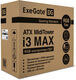 Корпус Exegate i3 Max черный без БП E-ATX 5x120mm 2x140mm 2xUSB2.0 1xUSB3.0 audio bott PSU