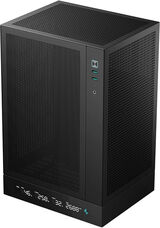 Корпус Deepcool CH170 Digital черный без БП miniITX 6x120mm 2xUSB3.0 audio bott PSU R-CH170-BKNPI0D-G-1
