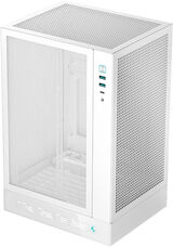 Корпус Deepcool CH170 Digital белый без БП miniITX 6x120mm 2xUSB3.0 audio bott PSU R-CH170-WHNPI0D-G-1