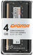 Память DDR4 4Gb 2666MHz Digma DGMAS42666004S RTL PC4-21300 CL19 SO-DIMM 260-pin 1.2В single rank Ret Память DDR4 4Gb 2666MHz Digma DGMAS42666004S RTL PC4-21300 CL19 SO-DIMM 260-pin 1.2В single rank Ret