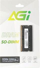 Память DDR4 8GB 3200MHz AGi AGI320008SD138 SD138 RTL PC4-25600 CL22 SO-DIMM 260-pin 1.2В Ret&nbsp;<img style='position: relative;margin:0' src='/image/only_to_order_edit.gif' alt='На заказ' title='На заказ' />