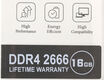 Память DDR4 16Gb 2666MHz AGi AGI266616UD138 UD138 RTL PC4-21300 DIMM 288-pin 1.2В Ret Память DDR4 16Gb 2666MHz AGi AGI266616UD138 UD138 RTL PC4-21300 DIMM 288-pin 1.2В Ret