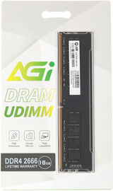 Память DDR4 16Gb 2666MHz AGi AGI266616UD138 UD138 RTL PC4-21300 DIMM 288-pin 1.2В Ret&nbsp;<img style='position: relative;margin:0' src='/image/only_to_order_edit.gif' alt='На заказ' title='На заказ' />