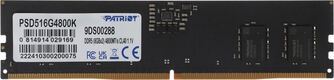 Память DDR5 2x8GB 4800MHz Patriot PSD516G4800K Signature RTL Gaming PC5-38400 CL40 DIMM 288-pin 1.1В Ret Память DDR5 2x8GB 4800MHz Patriot PSD516G4800K Signature RTL Gaming PC5-38400 CL40 DIMM 288-pin 1.1В Ret