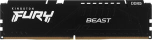 Память DDR5 4x16GB 5200MHz Kingston KF552C40BBK4-64 Fury Beast Black RTL Gaming PC5-41600 CL40 DIMM 288-pin 1.25В kit single rank с радиатором Ret