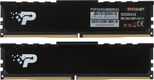 Память DDR5 2x32GB 4800MHz Patriot PSP564G4800KH1 Signature Premium RTL PC5-38400 CL40 DIMM 288-pin 1.1В kit single rank с радиатором Ret Память DDR5 2x32GB 4800MHz Patriot PSP564G4800KH1 Signature Premium RTL PC5-38400 CL40 DIMM 288-pin 1.1В kit single rank с радиатором Ret
