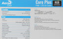 Устройство охлаждения(кулер) Aerocool Core Plus ARGB Soc-AM5/AM4/1200/1700/1851 черный/белый 4-pin 15-25dB Al 110W 305gr Ret (CORE PLUS ARGB PWM 4P)