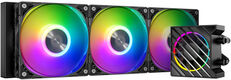 Система водяного охлаждения ID-Cooling Dashflow 360 XT ARGB Soc-AM5/AM4/1200/1700/1851 черный 4-pin 16-34dB Al+Cu 350W Ret