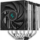 Устройство охлаждения(кулер) Deepcool AG620 Digital Soc-AM5/AM4/1151/1200/2066/1700 черный 4-pin 29.4dB Al+Cu LCD 260W 1370gr Ret (R-AG620-BKNDMN-G-1)