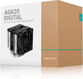 Устройство охлаждения(кулер) Deepcool AG620 Digital Soc-AM5/AM4/1151/1200/2066/1700 черный 4-pin 29.4dB Al+Cu LCD 260W 1370gr Ret (R-AG620-BKNDMN-G-1)