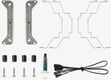 Устройство охлаждения(кулер) Aerocool Rime 4 ARGB Soc-AM5/AM4/1200/1700/1851 черный 4-pin 17-34dB Al+Cu 230W Ret