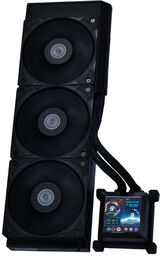 Система водяного охлаждения Lian-Li HydroShift LCD 360S Soc-AM5/ AM4/ 1700/ 1851 черный 4-pin 29.8dB Al+Cu LCD 330W Ret (G89.GHSLCD36SB.R0)