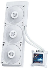 Система водяного охлаждения Lian-Li HydroShift LCD 360S Soc-AM5/ AM4/ 1700/ 1851 белый 4-pin 29.8dB Al+Cu LCD 330W Ret (G89.GHSLCD36SW.R0)