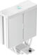 Устройство охлаждения(кулер) Deepcool AG400 Digital WH Soc-AM5/AM4/1200/1700/1851 белый 4-pin 31.6dB Al+Cu LCD 220W 636gr Ret (R-AG400-WHNDMN-G-1)