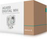 Устройство охлаждения(кулер) Deepcool AG400 Digital WH Soc-AM5/AM4/1200/1700/1851 белый 4-pin 31.6dB Al+Cu LCD 220W 636gr Ret (R-AG400-WHNDMN-G-1)