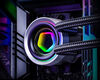 Система водяного охлаждения ID-Cooling FX240 Inf ARGB Soc-AM5/AM4/1200/1700/1851 черный 4-pin 27.2dB Al+Cu 300W Ret Система водяного охлаждения ID-Cooling FX240 Inf ARGB Soc-AM5/AM4/1200/1700/1851 черный 4-pin 27.2dB Al+Cu 300W Ret