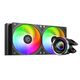 Система водяного охлаждения ID-Cooling FX240 Inf ARGB Soc-AM5/AM4/1200/1700/1851 черный 4-pin 27.2dB Al+Cu 300W Ret Система водяного охлаждения ID-Cooling FX240 Inf ARGB Soc-AM5/AM4/1200/1700/1851 черный 4-pin 27.2dB Al+Cu 300W Ret