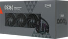 Система водяного охлаждения PcCooler DS360 BK Soc-AM5/AM4/1200/1700/1851 черный 4-pin Al LCD 310W Ret (DS360-BKNWXX-GL)
