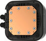 Система водяного охлаждения Deepcool LQ240 ARGB Soc-AM5/AM4/1200/1700/1851 черный 4-pin 38.71dB Al LCD 300W 1530gr Ret (R-LQ240-BKLSMW-G-1)
