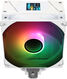 Устройство охлаждения(кулер) Thermalright Assassin Spirit 120 Vision ARGB Soc-AM5/AM4/1200/1700/1851 белый 4-pin 25.6dB Al+Cu LCD Ret (AS120-VISION-WH-ARGB)