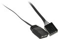 Вентилятор для корпуса ID-Cooling TF-12025 ARGB 120х120x25 черный 4-pin 31дБ (TF-12025-ARGB) Ret