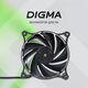 Вентилятор для корпуса Digma DFAN120PWM-2BK 120х120x25 черный 4-pin 37дБ Ret Вентилятор для корпуса Digma DFAN120PWM-2BK 120х120x25 черный 4-pin 37дБ Ret
