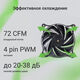 Вентилятор для корпуса Digma DFAN120PWM-2BK 120х120x25 черный 4-pin 37дБ Ret Вентилятор для корпуса Digma DFAN120PWM-2BK 120х120x25 черный 4-pin 37дБ Ret