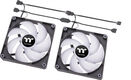 Вентилятор для корпуса Thermaltake CT140 ARGB 140х140x25 черный 4-pin 30.5дБ (упак.:2шт) (CL-F150-PL14SW-A) Ret