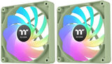 Вентилятор для корпуса Thermaltake CT140 Sync Matcha Reverse ARGB 140х140x25 зеленый 4-pin 32.8дБ (упак.:2шт) (CL-F201-PL14MG-A) Ret&nbsp;<img style='position: relative;margin:0' src='/image/only_to_order_edit.gif' alt='На заказ' title='На заказ' />