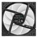 Вентилятор для корпуса Deepcool FD12 ARGB 120х120x25 черный 4-pin 26.9дБ (R-FD12-BKAPN1-G) Ret