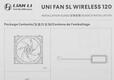 Вентилятор для корпуса Lian-Li Uni Fan SL Wireless 120 ARGB 120х124.5x28 белый 4-pin 28.5дБ (G99.12SL1W1W.R0) Ret