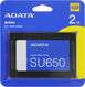 ADATA
Накопитель SSD A-Data SATA-III 2TB ASU650SS-2TT-R Ultimate SU650 2.5