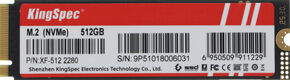 Накопитель SSD Kingspec PCIe 4.0 x4 512GB XF-512 M.2 2280 Накопитель SSD Kingspec PCIe 4.0 x4 512GB XF-512 M.2 2280